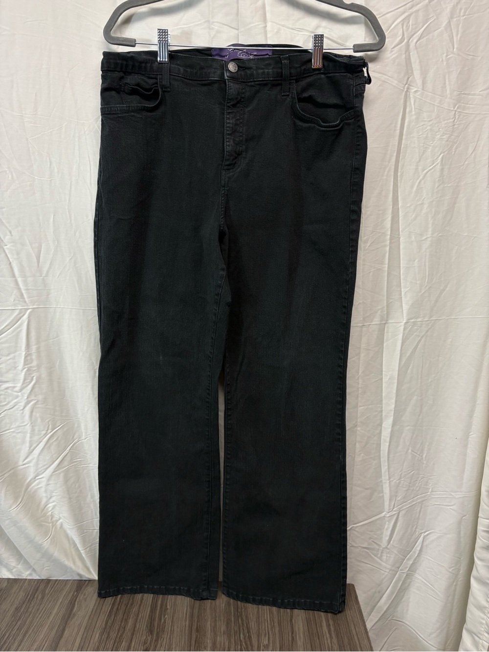 NYDJ Black Jeans Size 16W
